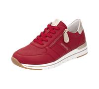 Sneaker REMONTE "Remonte Sneaker Leder", Damen, Gr. 39, rot, Leder, Schuhe Sneaker (46001461-39) rot