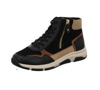 Remonte Damen High-Top Sneaker D1S70, Frauen Halbschuhe,lose Einlage,straßenschuhe,Strassenschuhe,Sportschuhe,Freizeitschuhe,schwarz Kombi (03),37 EU