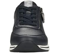 Remonte Damen Low-Top Sneaker R6705, Frauen Halbschuhe,lose Einlage,Sportschuhe,Freizeitschuhe,Turnschuhe,Laufschuhe,Freizeit,blau Kombi (14),42 EU