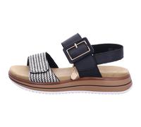 Remonte Sandale schwarz-crema/schwarz - Gr. - 36