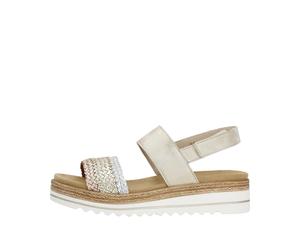 Remonte Sandale copper-gold-silver/muschel - Gr. - 36