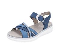 Remonte Sandale für Damen, blau, Größe 44 EU