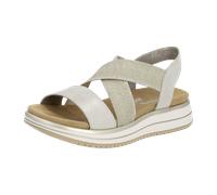 Remonte Damen-Sandalette Vegan Muschel-Beige-Gold multicolor41