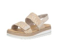 Remonte Sandale natur-gold/perle - Gr. - 42