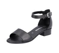 Remonte Damen Klassische Sandalen D0P50, Frauen Sandalen,Strandschuhe,Sandaletten,bequem,Sommerschuhe,Freizeitschuhe,offene,schwarz,37 EU / 4 UK