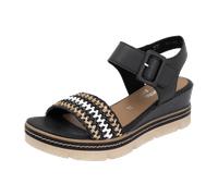 Remonte Sandale für Damen, schwarz, Größe 38 EU