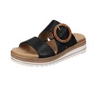 Remonte Damen D0Q51, Frauen Slipper,lose Einlage,Schlupfschuhe,schluepfschuhe,Slip-ons,Backless Slipper,Mules,Gartenschuhe,schwarz (00),40 EU