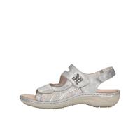 Remonte Damen D7647 Sandale, Frost/perlcloud/hellgrau-Bianco / 40, 42 EU