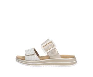 Remonte Sandale offwhite/alloy/muschel - Gr. - 37