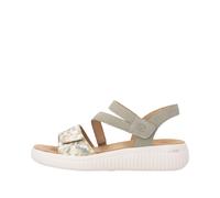 Remonte Sandale offwhite/pistazie-gold/salbei - Gr. - 37