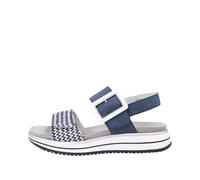 Remonte Sandale pazifik-weiss/jeans - Gr. - 42
