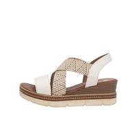 Remonte Sandale porzellan/nuss-cream - Gr. - 40