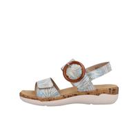 Remonte Sandale weiss-blau - Gr. - 40