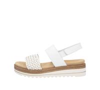 Remonte Sandale weiss-gold/weiss - Gr. - 38