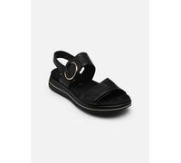 Riemchensandale REMONTE "Remonte Sandalen Glattleder", Damen, Gr. 42, schwarz, Glattleder, Schuhe Riemchensandale (83226748-42) schwarz