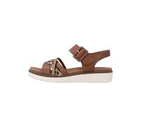 Remonte Damen Klassische Sandalen D2043, Frauen Sandalen,lose Einlage,Sommerschuhe,Freizeitschuhe,offene Schuhe,Strandschuhe,braun Kombi (24),38 EU