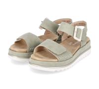 Remonte Sandalen - Gr. 36 - Grün - Rauleder