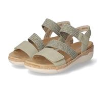 Remonte Sandalen - Gr. 37 - Grün - Synthetik