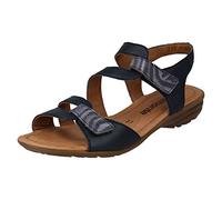 Remonte Sandalen in Übergrößen Blau R3662-14 große Damenschuhe, Größe:42