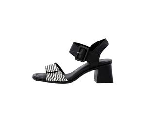 Remonte Sandalen Lederimitat Schwarz - 39