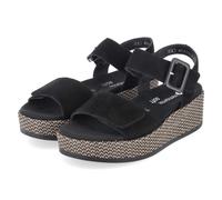 Remonte Sandalen Schwarz - Gr. 38 - Textil und Synthetik