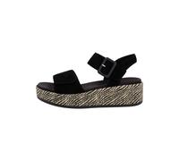 Remonte Sandalen Veloursleder Schwarz - 40