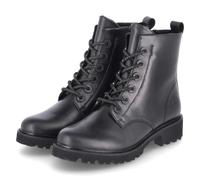 Remonte Schnürboots - Gr. 37 - Schwarz - Glattleder