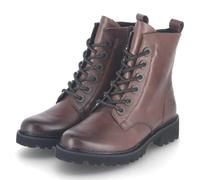 Remonte Schnürstiefeletten - Gr. 38 - Braun - Glattleder