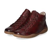 Remonte Schnürstiefeletten - Gr. 40 - Rot - Glattleder