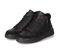 Remonte Schnürstiefeletten Schwarz - Gr. 38 - Textil