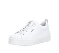 Plateausneaker REMONTE "Remonte Sneaker Leder", Damen, Gr. 37, weiß, Leder, Schuhe Plateausneaker (34325911-37) weiß