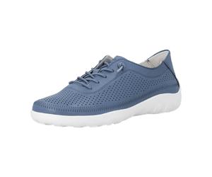Remonte Slipper gelocht für Damen, blau, Größe 40 EU