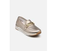 Remonte Damen Slipper R6711, Frauen Slip On,lose Einlage,Halbschuhe,Slides,Schlupfschuhe,schluepfschuhe,Loafer,College Schuhe,elegant,Gold (90),39 EU