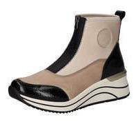 Remonte Damen Low-Top Sneaker D0700, Frauen Halbschuhe,lose Einlage,wasserabweisend,remonteTEX,Freizeit,sportlich,straßenschuhe,beige Kombi (60),37 EU