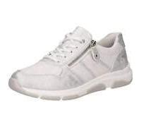 Remonte Keilsneaker D1S04-80 Damen Weiß Metallic Lederimitat Vegan Größe 36