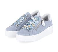 Remonte Sneaker - Gr. 39 - Blau - Rauleder