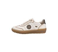 Sneaker REMONTE "Remonte Sneaker Leder", Damen, Gr. 40, weiß (cotton), Leder, Schuhe Sneaker (38820642-40) cotton
