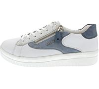 Remonte Damen Sneaker D0J03 – Low-Top, lose Einlage, Weiß/Kombi 37 EU