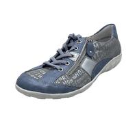 Remonte Sportliche Schnürschuhe für Damen, blau, Größe 38 EU