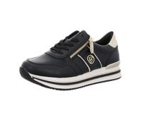 Remonte - Sportlicher Schnürer schwarz kombi - Gr. - 36