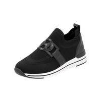 Remonte - Sportlicher Slipper schwarz - Gr. - 39