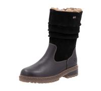 Remonte Damen Winterstiefel D0B80, Frauen Stiefel,lose Einlage,wasserabweisend,remonteTEX,Fellstiefel,warm,gefüttert,Boots,schwarz (00),42 EU