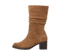 Stiefel REMONTE "Remonte Stiefel Veloursleder", Damen, Gr. 39, braun (hellbraun), Veloursleder, Schuhe Stiefel (79234917-39) hellbraun