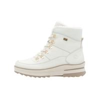 Remonte Damen Snowboots D2B74, Frauen Stiefel,lose Einlage,wasserabweisend,remonteTEX,uebergangsschuhe,Winterboots,schnürstiefel,warm,Weiss (80),37 EU