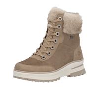 Schnürstiefelette REMONTE "Remonte Stiefelette Veloursleder/Textil", Damen, Gr. 41, camel, Textil, Veloursleder, Schuhe Schnürstiefelette (24666563-41) camel