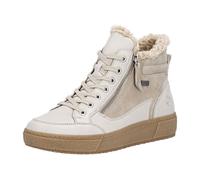 Remonte Sneaker Damen D0700 Leder/Synthetik remonteTEX wasserabweisend Beige Gr. 41