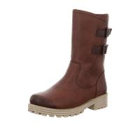 Remonte Stiefelette Glattleder Nussbraun Warmfutter