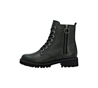 Schnürstiefelette REMONTE "Remonte Stiefelette Glattleder", Damen, Gr. 40, grün (dunkelgrün), Glattleder, Schuhe Schnürstiefelette (35571055-40) dunkelgrün