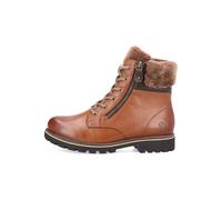 Schnürstiefelette REMONTE "Remonte Stiefelette Glattleder", Damen, Gr. 42, braun (muskat), Glattleder, Schuhe Schnürstiefelette (16662814-42) muskat