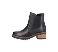 Remonte Stiefelette Glattleder Schwarz - 36